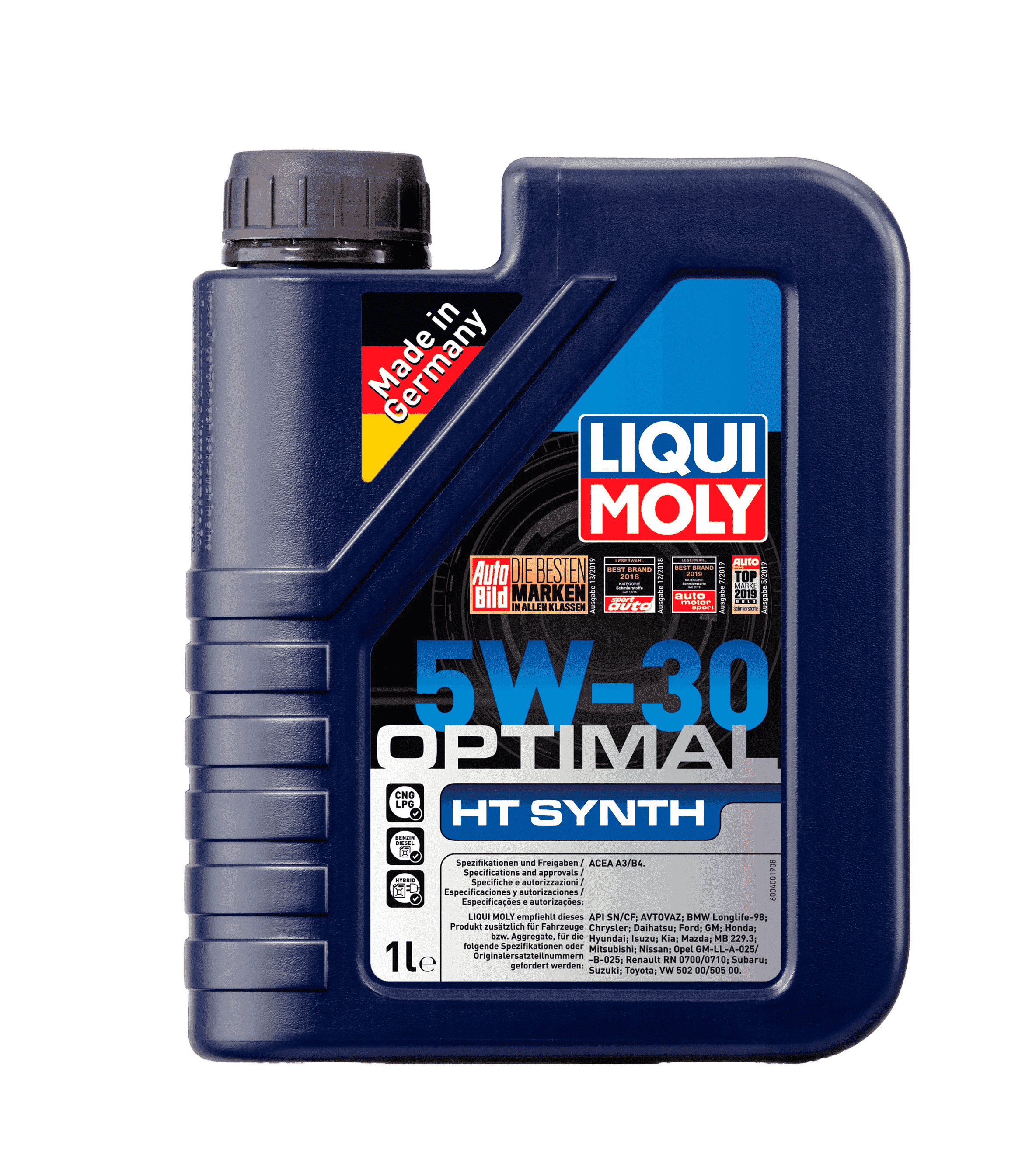 Моторное масло Liqui Moly Optimal HT Synth 5W-30, 1л